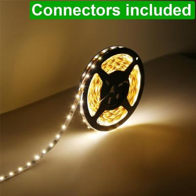 China Indoor 3000K Warm White Flexible 12v LED Strip Lights Vibration Resistant for sale