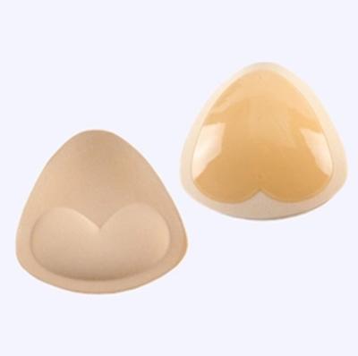 China Push Foampad Molded Bra Thin Cup Bra Insert Pad Bra Insert Pad Removeable Boob Pad for sale