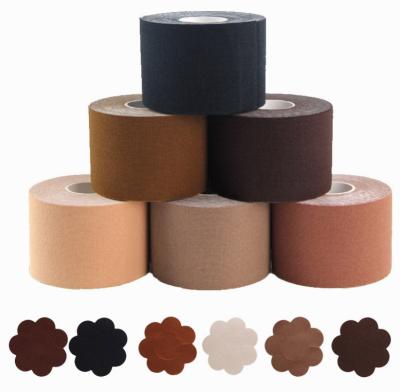 China Black Tan Nude Uplift Boob Tape Waterproof DIY Breast Tape In Stock for sale