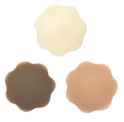 China Lift Up Naked Reusable Washable Thin Silicone Concealer Pen Color Soft Adhesive Matte Nipple Covers for sale