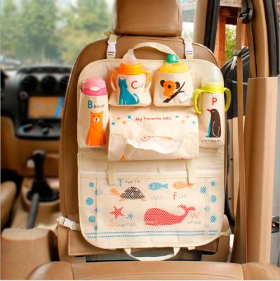 China Eco - Friendly Car Kick Mat Organizer , Toy Organizer In Car For Baby And Kids for sale