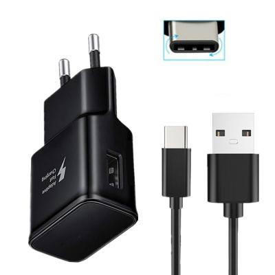 China 5V 2A Mobile Cell Phone Charger CE Certification EU USA Plug Usb Fast Charger For Samsung Phone S8 S9 S10 for sale