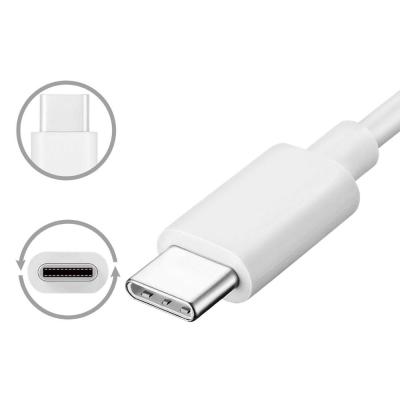 China Mobile Phone Type C to Type C Band Fast Charging Data Cable 5V 3A 60w White PD USB-C Cable for macbook for phone for sale