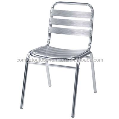 China Cheap Aluminum Garden Chair Side Chair With Anodize Finishing for sale