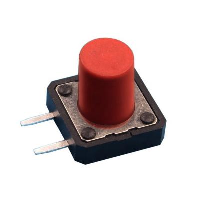 China Wintai-Tech TS-1212M PA66/Brass/Stainless Steel Touch Switch 2 Pin Push Button Right Angle Touch Switch NC Tactile Switch for sale