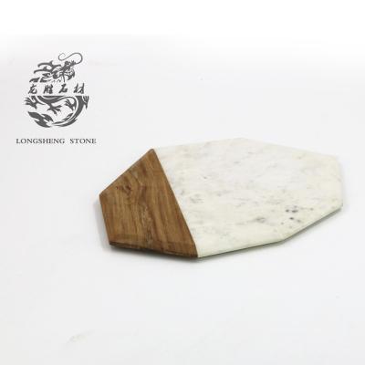 China Viable Stone Tray Stone Cheese Dish Marble Nature Chopper For Kitchen for sale