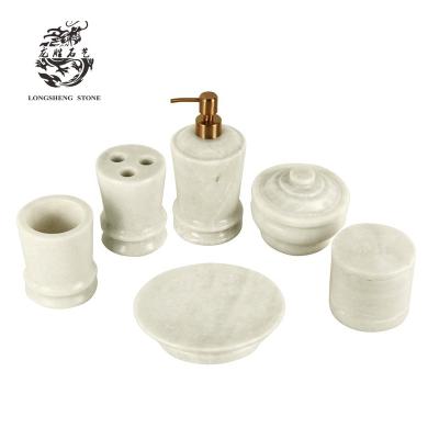 China Sustainable Online Hot-selling Natural Stone Bathroom Products Marble Household for sale