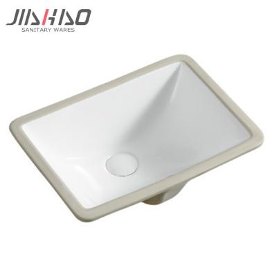 China Modern Wholesale Sanitary Ware 903B Ceramic Basin Square Under Mounted Wash Basin for sale