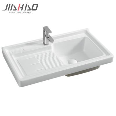 China Laundry tub for clothes JH-1000F modern design basin bathroom cabinet laundry tub for clothes for sale