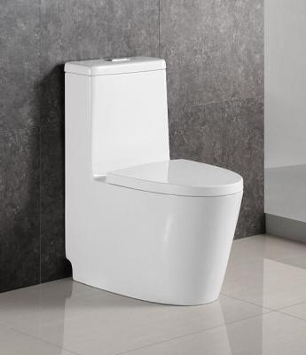 China Double-Flux 8805 Good Quality Toilet Sanitary Ware Siphonic One Piece Toilet for sale