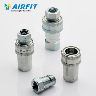 China Plastic; 37 S.A.E Flare Bulkhead Hydraulic Quick Coupling Steel Fitting Airfit Brass Pneumatic Ferrule Tools Airfit Adapters for sale