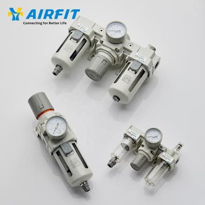 China ARIFIT SMC F.R.L Pneumatic Filter Automatic Automatic Control Oiler Pressure Regulator Parts for sale