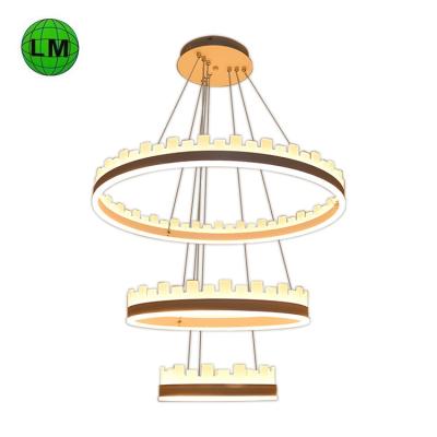 China Beautiful Nordic Style Color Changing Chandelier Home Use Hanging Pendant Light for sale