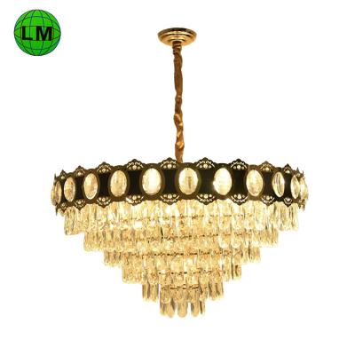 China Home Hotel Crystal Pendant Lighting Nordic Beautiful Design Luxury Villa Decorative Chandelier for sale