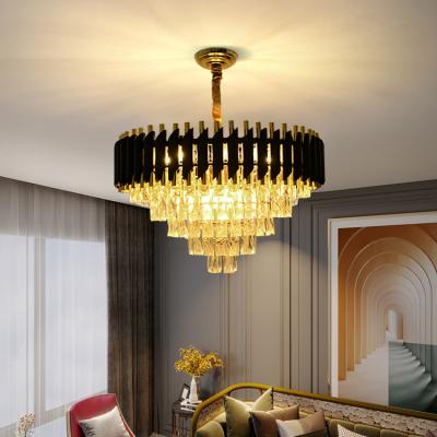 China Beautiful Customized Best Selling Villa Crystal Chandelier Pendant Light Modern Luxury Indoor Hotel for sale