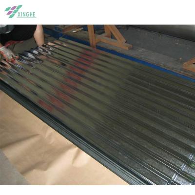 China Main construction quality dx51d 0.3mm thickness corrugated steel sheet for roofing for sale