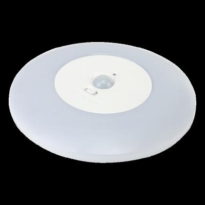 China Indoor Wall Led Light With Motion Sensor Round Motion Sensor Radio Led Closet Lights for sale