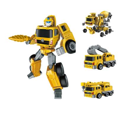 China DIY TOY New Arrive Educational Toys Set DIY Deformation Truck DIY Robot Deformation Toys For Children for sale