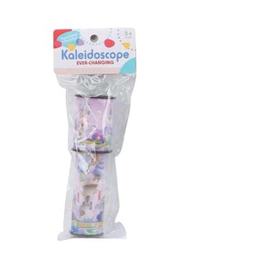 China Promote childres special manipulative ability kaleidoscope toys for snow and ice pattern glass kaleidoscope toys with plastic bag toys for sale