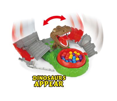 China Amazon Dinosaur Surprise Wear-resistant and Durable Parent and Child Toy Interactive Board Game Holding Battle Tower Playing Table Game Toy for sale