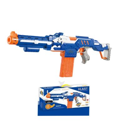 China Electronic Toy Top Selling Electric Soft Gun Shooting BO Foam Toys Eva Soft Bullet Gun For Kids for sale