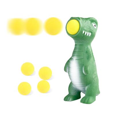 China Toy Wholesale Popper Stress Relief Electronic Toys Snap Shooting Air Power Squeeze Dinosaurs Spit Ball Kids Outdoor Toys for sale