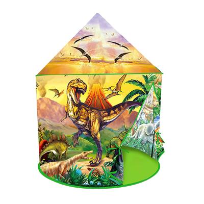 China Toy Dinosaur Play Tent Realistic Dinosaur Design Inflatable Kids Jump Up Play Tent for Fun Games Indoor and Outdoor Toys for sale