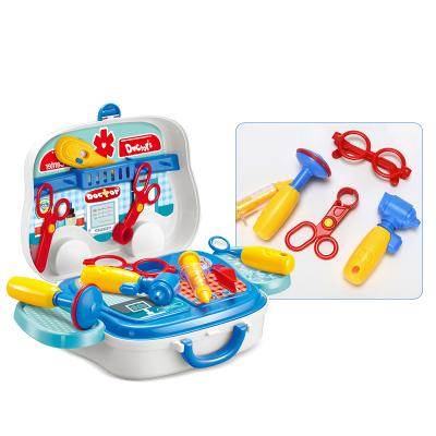 China Electronic Toy Most Popular DIY Pretend Simulation Role Play Medicalk Tool Kit Doctor Kit Indoor Doctory Toys plsy for sale