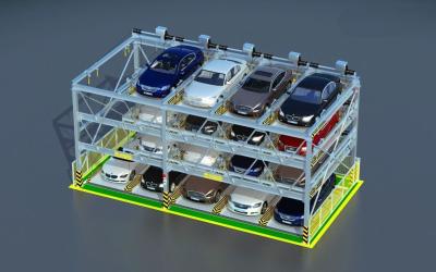 China Modulair volledig geautomatiseerd parkeer systeem 2ton Auto Parkeerplaats Te koop