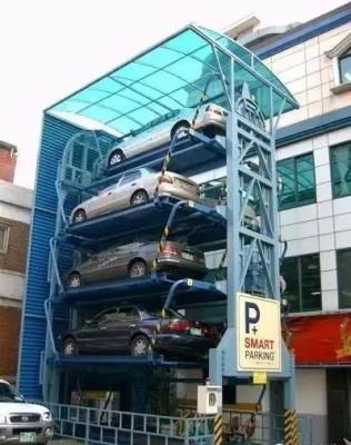 China Ruimtebesparende roterende parkeergarage Te koop