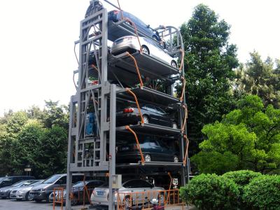 China Customized Vertical Rotary Parking System 6 Levels Rotary Car Parking for sale