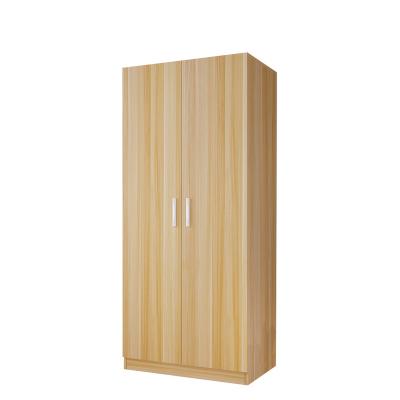 China Factory Price Adjustable Single Cabinet Cabinet MDF Walldrobes (Size) Wooden Cabinet Wardrobe in Oak Color for sale