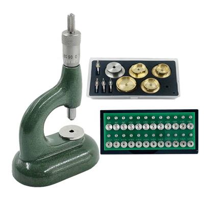 China Watch Hand Installing And Fitting Tools Watchmaker New Jeweling Tool With Micrometer Screw 4mm&4mm Watch Hand Installation And Fitting Tools Watch Needle Installation for sale