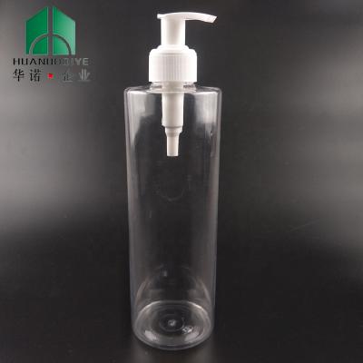 China Plastic Pet Hand Wash Pump Dispenser Bottle Empty Household Products 500ml With Refined Oil Bottle Pump No Leakage for sale