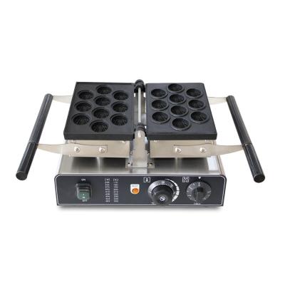 China 10pcs Factory Direct Outdoor Walnut Waffle Maker Waffle Maker Machine Non-Stick Walnut Cake Waffle Maker South Korean Baking Machine for sale