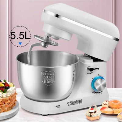 China Commercial Electric Home Used Baking Machine and Snacks Factory Stainless Steel Bowl Dough Kneader Mixer and Mixer Professional for sale