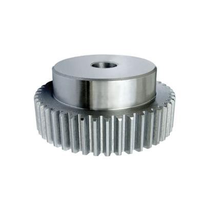 China energy & Mining Steel Material Metric Spur Gear With Finished Hole for sale