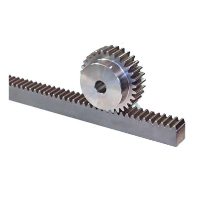 China Steel Helical Transmission Parts Standard Gear With Rack for sale