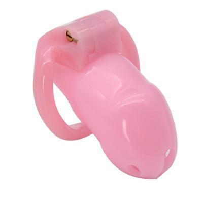 China Short Chastity Lock Men's Chastity Cleaner Resin Chastity Lock Adult Supplies for sale