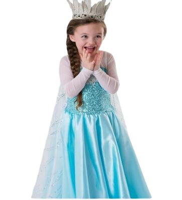 China Cheap Princess Party Halloween Dress Sweet Kids Cosplay Princess Girls Costume Dresses For Girls for sale