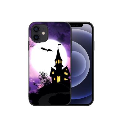 China Shockproof Pumpkin Lamp Torque Cartoon Panic Batman Phone Case Suitable For Iphone14 pro for sale