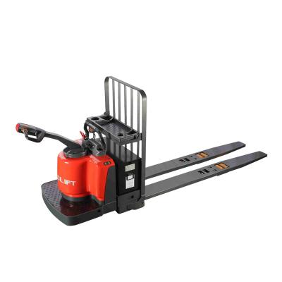 China Building Material Stores China Factory Stainless Steel Electric DC Motor Pallet Jack Truck for sale