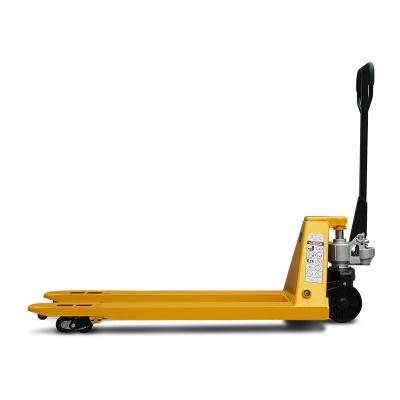 China High Quality Manual 5 Ton Pallet Truck Gabelstapler For Hotels for sale