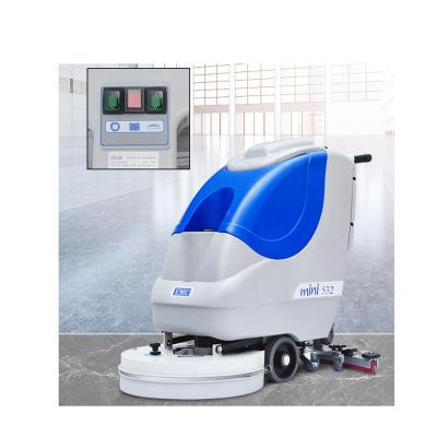 China Small and medium electric floor sweeper machine floor high quality low price workshop electric broom cleaning sweeper for sale