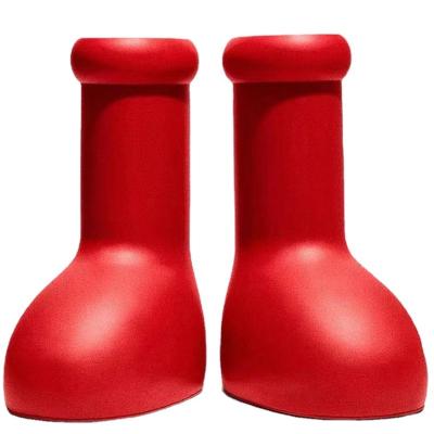 China Light Drop Shipping New Cartoon CIA Knee High Thick Sole Cartoon Red Boots Shoes for sale