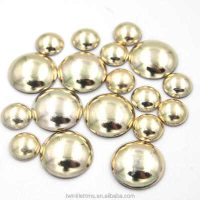 China Korean Hot Wholesale Nailhead High Quality Metal Flatback Dome Fix Pattern Studs for sale