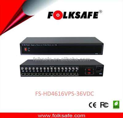 China Built-in tvs for surge protector Folksafe video power HD receiver hub 16 channel for dvr server with 36VDC transmitter for sale