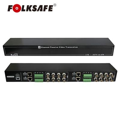 China 16 Channels HD 16 Channel Passive Video Transceiver , UTP Transceiver For CCTV for sale