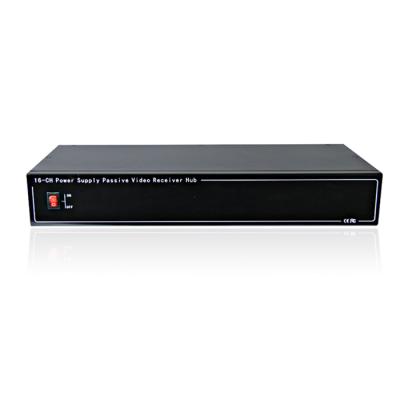 China 16-Channel Passive Balanced Transformer Video Hub, Black Galvanized Housing, Folksafe Model FS-4616SR FS-4616SR 16 Channel Video Balanced Transformer for sale