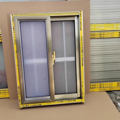 China Modern Sliding Aluminum Alloy Door Window Anti-Theft Push-Pull Roller Blind Horizontal Opening Curved Type-Folding Screen for sale